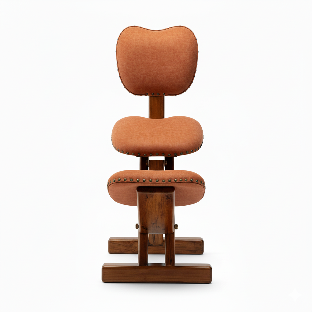 Moksha Series advanced ergonomic seat – premium executive design with mobility casters.